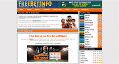 Desktop Screenshot of freebetinfo.com